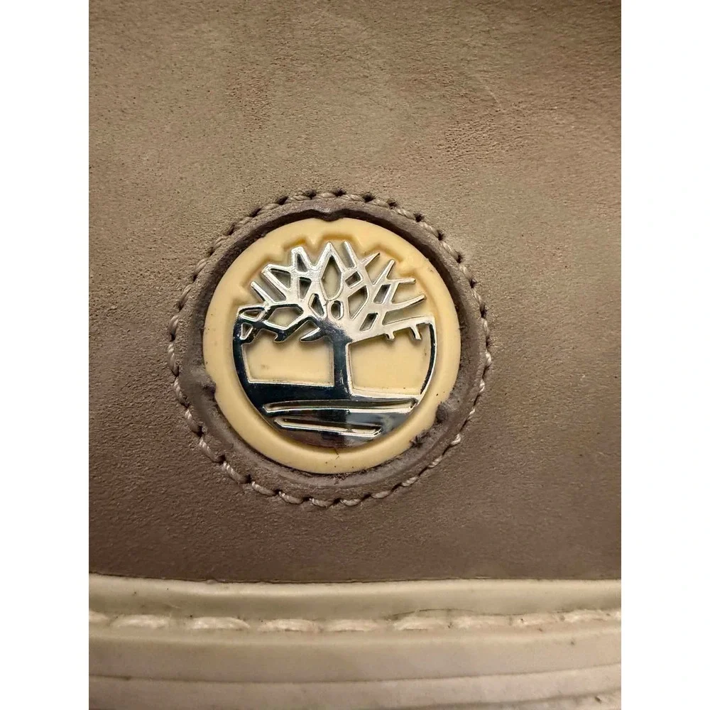 Timberland Moc Toe Chukka Boots Mens 10M Taupe Nubuck Leather